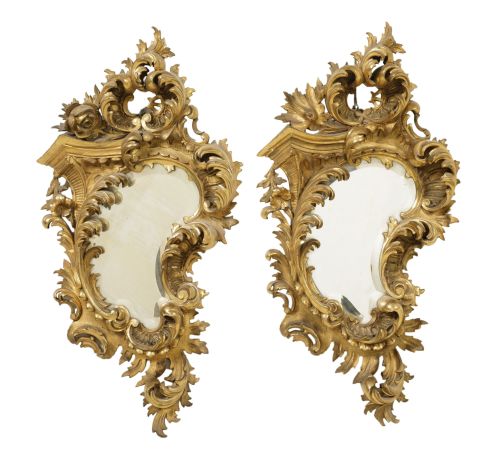 Pareja de cornucopias S.XIX