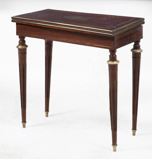 Mesa de juego Louis Philippe, Francia, S. XIX