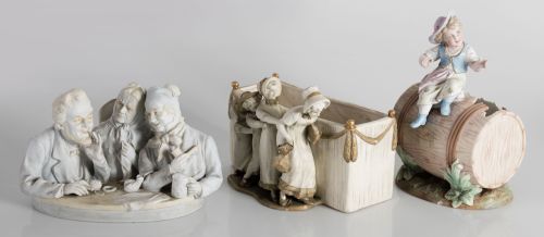 "El secreto", manufactura posiblemente inglesa, c.1900