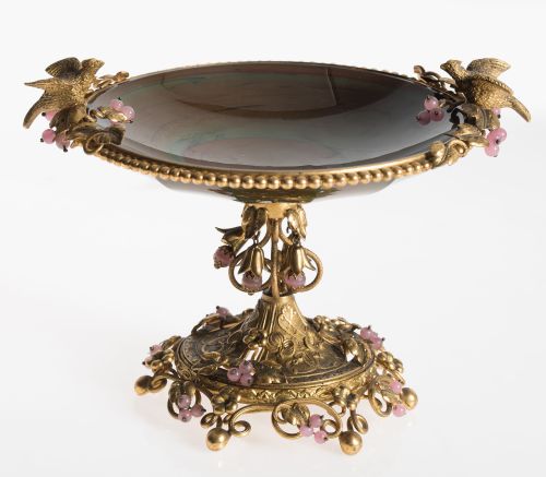 Centro de mesa, Bohemia, S.XIX