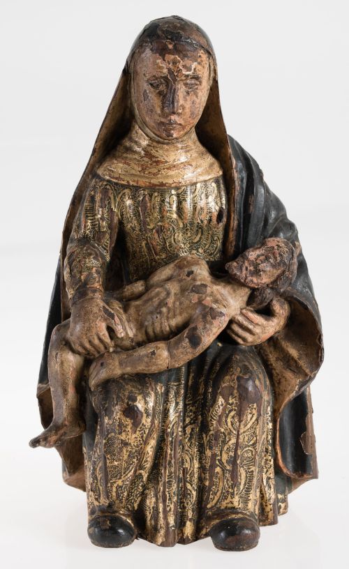 ESCUELA CASTELLANA, CASTILIAN SCHOOL (17TH CENTURY) "Piety"