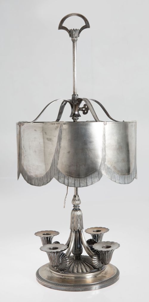 Table lamp from the Royal Silver Factory by Antonio Martine