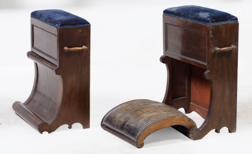 Dos reclinatorios isabelinos, España, S. XIX