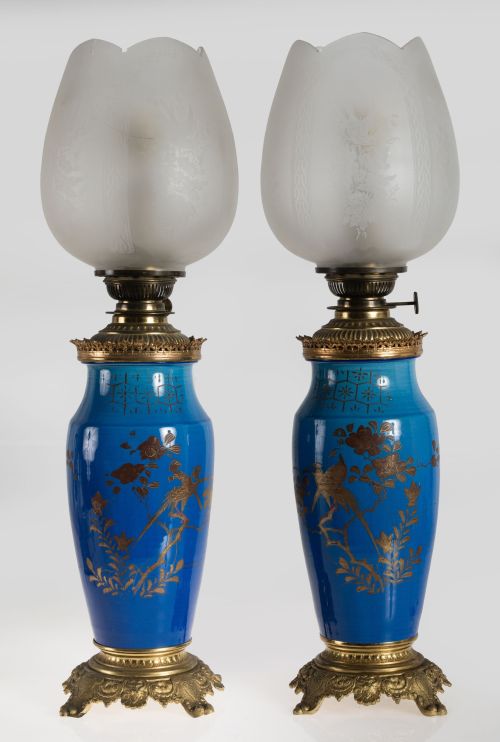 Pareja de quinqués, pps. S. XX