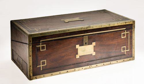 Caja escritorio victoriana, Inglaterra, S.XIX