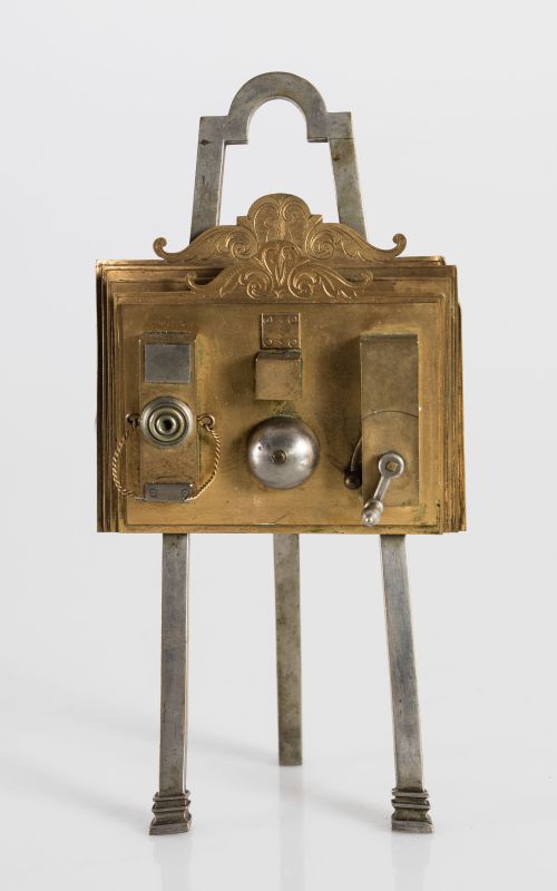 Tarjetero de sobremesa de estilo Belle Époque, Francia, ffs