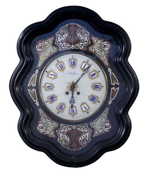 Reloj de pared Napoleón III, Francia, para la exportación,