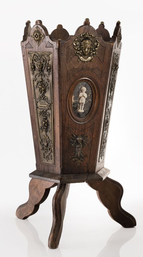 Paraguero de roble alfonsino, España, S. XIX