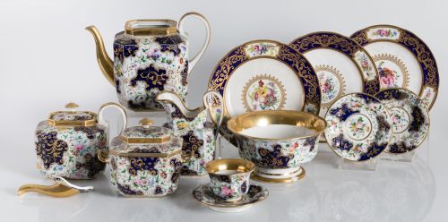 Juego de té y café, Napoleón III, Francia, S.XIX