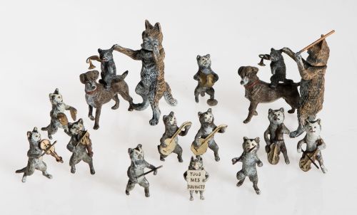 Orquesta de gatos, posiblemente Austria, S.XIX
