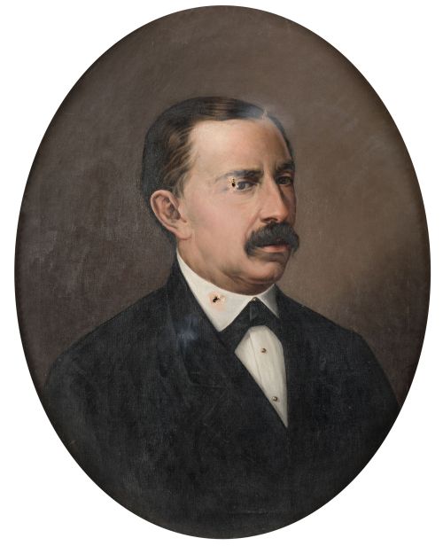 MARIANO  MIGUEL, "Retrato de don José María Latorre y de do
