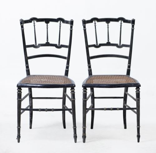 Pareja de sillas de baile, Francia, S.XIX