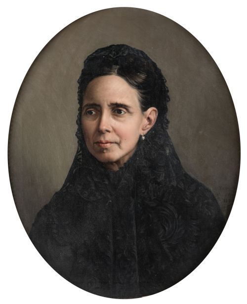 MARIANO  MIGUEL, "Retrato de don José María Latorre y de do