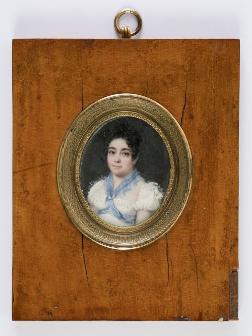 JULIEN- PAUL DELORME, "Retrato de María Magdalena Fernández