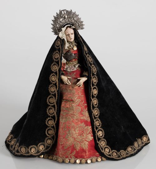 ESCUELA DE OLOT , "Virgen Dolorosa"