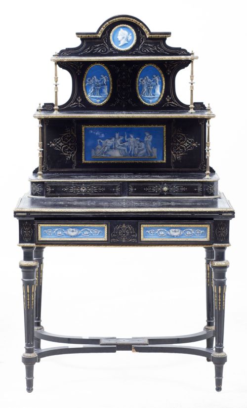 "Bonheure du jour" de estilo Napoleón III, Francia, S.XX