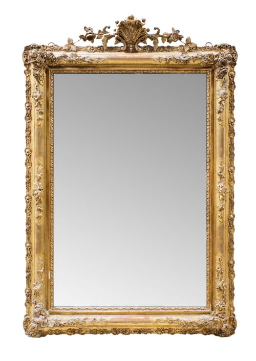 Elizabethan mirror, Spain, 19th century