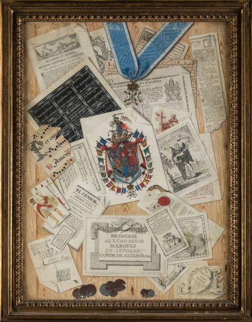 MIGUEL  MALMONGE CARRANZA, "Mesa revuelta del Marqués de As