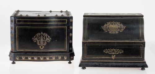 Caja licorera Napoleón III, Francia, S. XIX