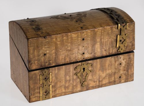 "Tea Caddy", posiblemente Inglaterra, med. S. XIX