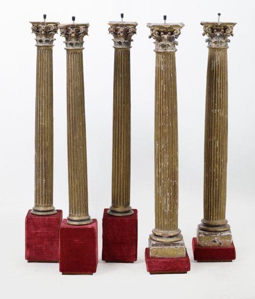 Cinco columnas de orden Corintio, España, S. XVII
