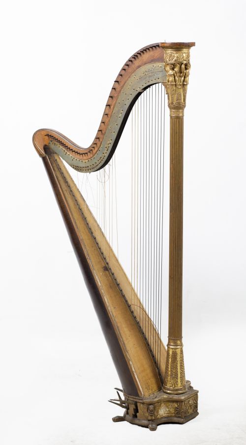 Arpa, manufactura Sebastián Erard´s, Londres, S. XIX