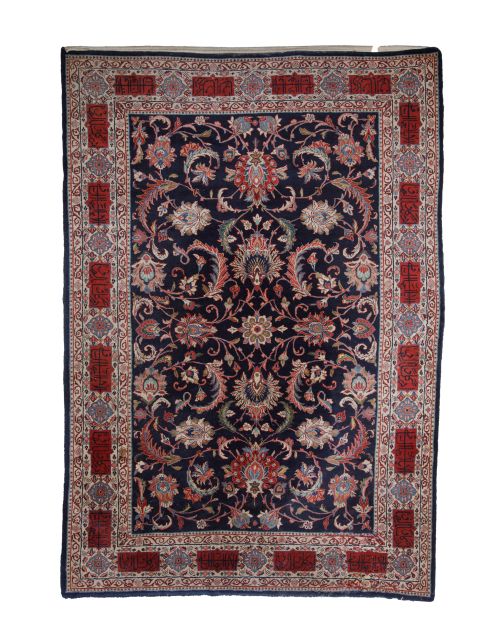 Alfombra persa de lana anudada a mano