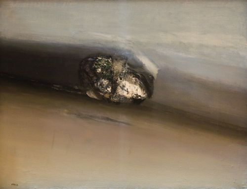 ENRIQUE GRAN VILLAGRAZ, “Sin título”, 1974, Óleo sobre lien