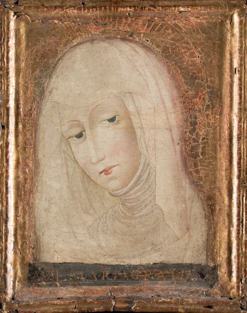 MAESTRO DE LA CORONA DE ARAGÓN ¿Gonçal Peris?, "Verónica de