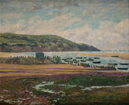 DARÍO DE REGOYOS Y VALDÉS, “El muelle de Fuenterrabía” o "M