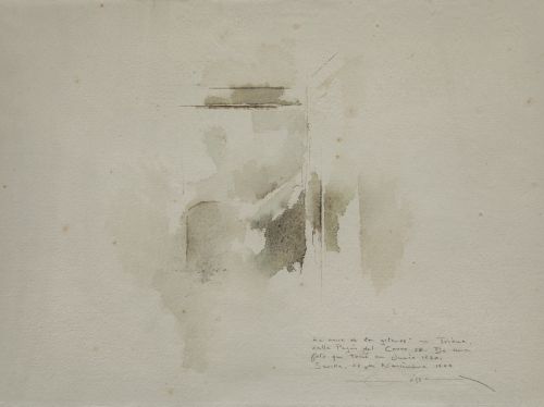 FERNANDO ZÓBEL DE AYALA, “La casa de los gitanos”, 1977, Ac