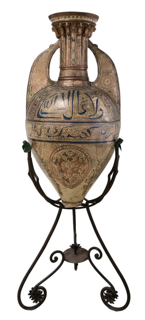 Vase from the Alhambra, Manises, 19th century