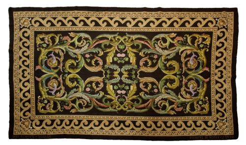 Alfombra de lana anudada a mano, Stuyck, Real Fábrica de Ta