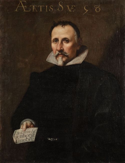 PEDRO ORRENTE, "Retrato de caballero con golilla", h. 1620,