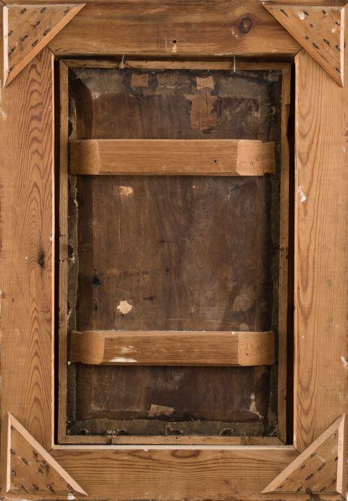 ESCUELA ITALIANA, "Asunción de la Virgen", Óleo sobre tabla