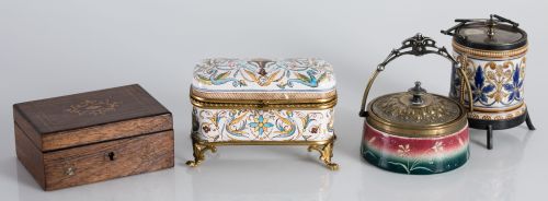 Caja de madera, España, c. 1900