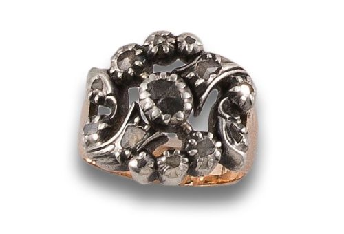 SORTIJA ANTIGUA CON DIAMANTES