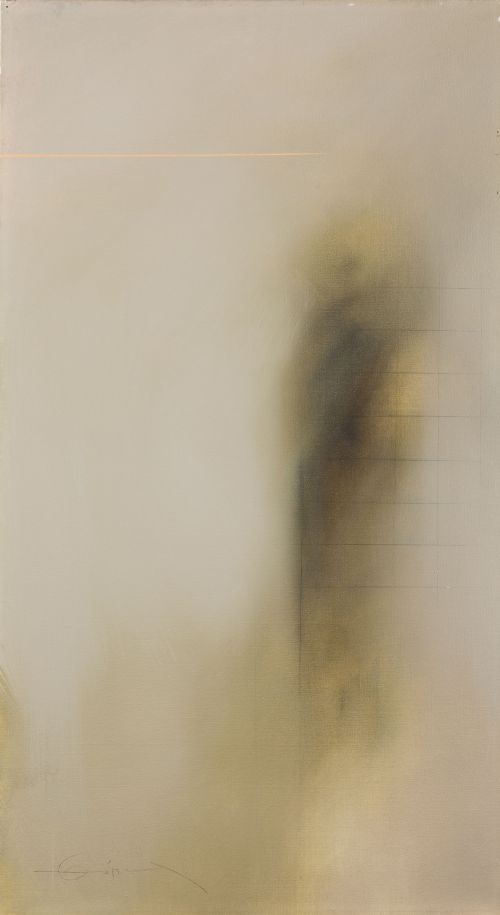 FERNANDO ZÓBEL DE AYALA, "Los Hocinos IX", 1979, Óleo sobre