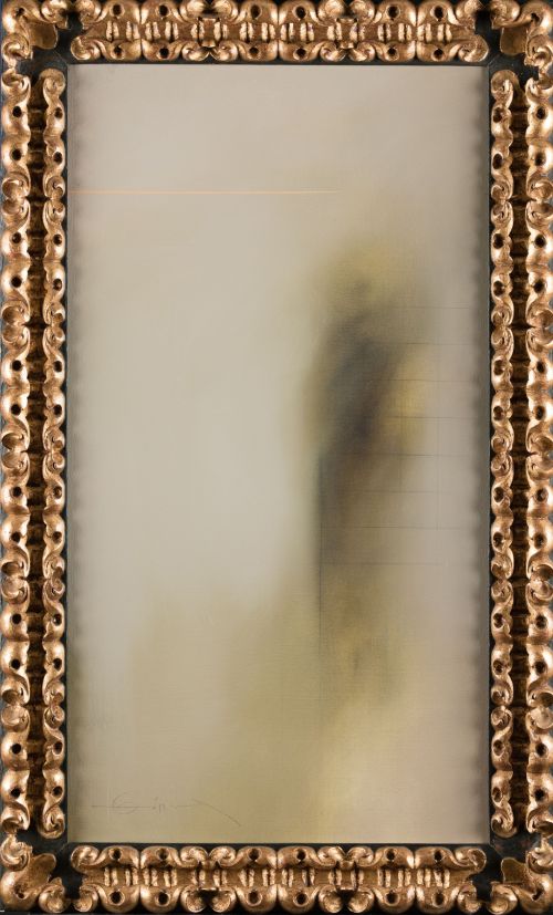 FERNANDO ZÓBEL DE AYALA, "Los Hocinos IX", 1979, Óleo sobre