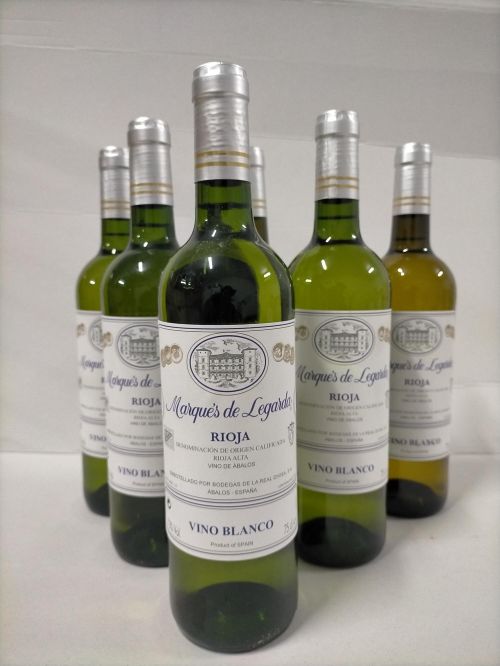 Caja de 6 botellas de 0,75 l de Marqués de Legarda Blanco 2