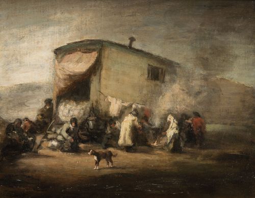 ATTRIBUTED TO EUGENIO LUCAS VELAZQUEZ Madrid (1817) / (1870