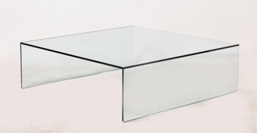 Mesa de centro de cristal, S.XX