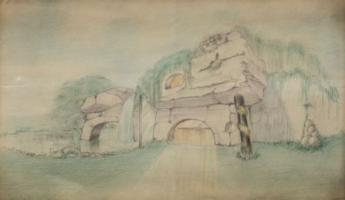 NESTOR MARTÍN-FERNANDEZ DE LA TORRE, "Diseño de gruta para 