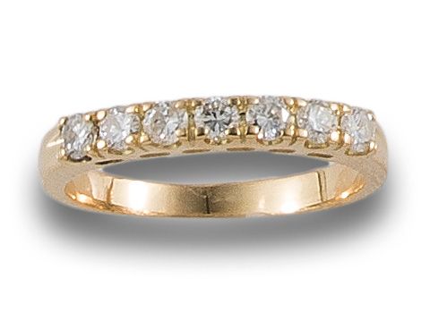 CINTILLO ORO AM Y BRILLANTES