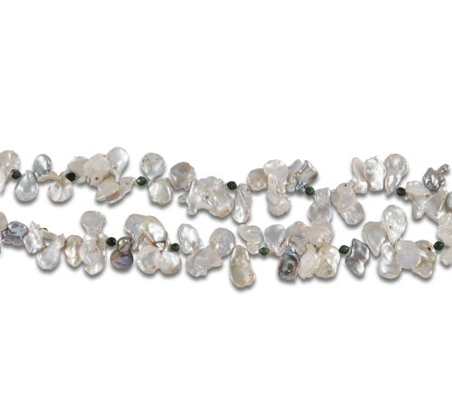 PERLAS BARROCAS AGUA DULCE Y LABRADORITA