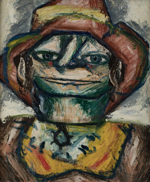 JOSÉ ANTONIO "GINÉS" PARRA MENCHON, "Mujer con sombrero", Ó