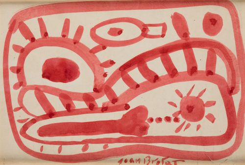 JOAN BROTAT, "Sin título", Acuarela sobre papel