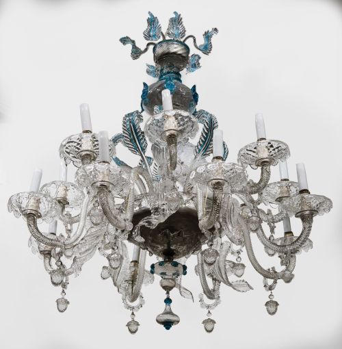 Lámpara de techo  probablemente de Murano