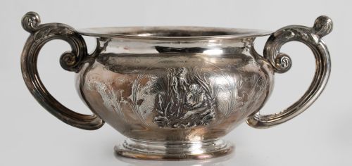 Jardinera de plata francesa, ppios S.XX