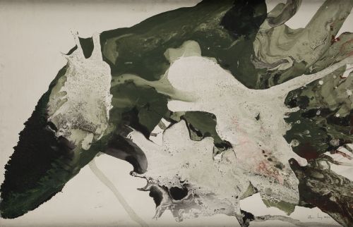 AUGUST PUIG BOSCH, "Sin título", 1974, Técnica mixta sobre